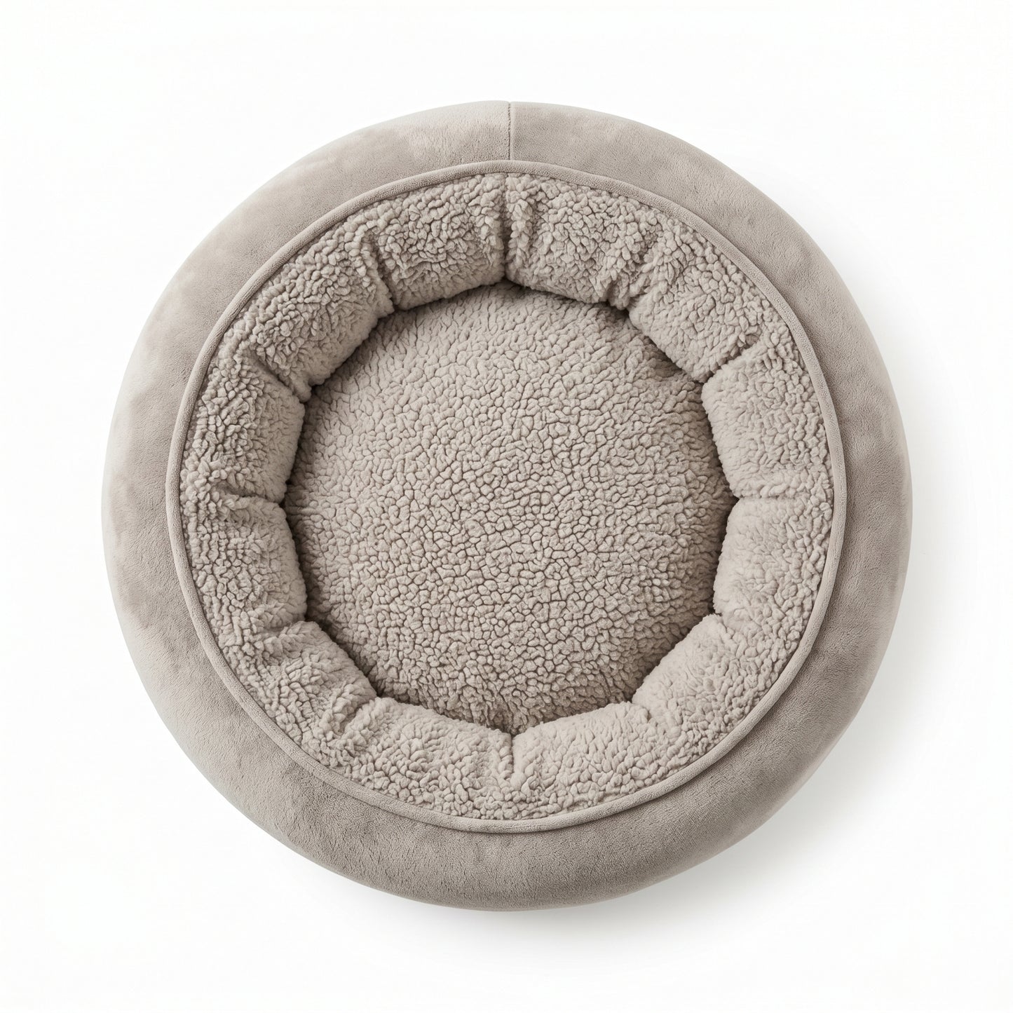 Polyshe Donut Nest Bed – Medium – Pebble