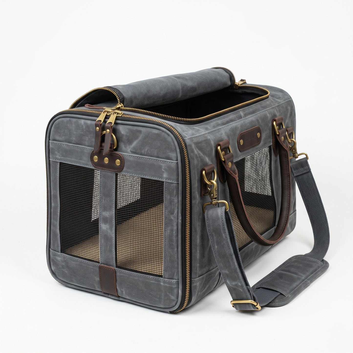 Polyshe Canvas Pet Carrier Bag