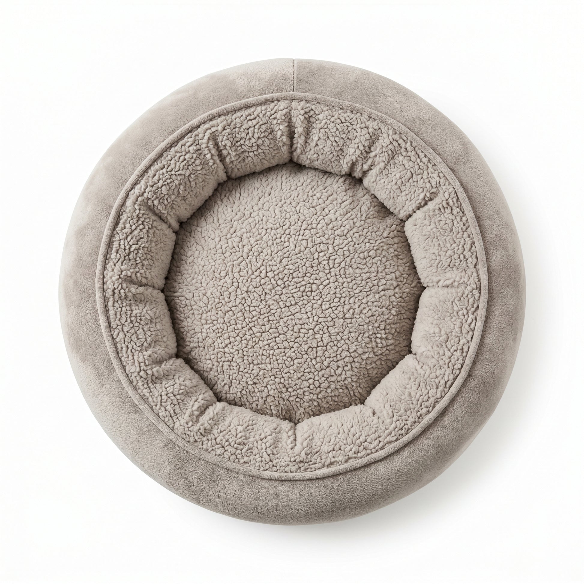 Polyshe Donut Nest Bed – Medium – Pebble