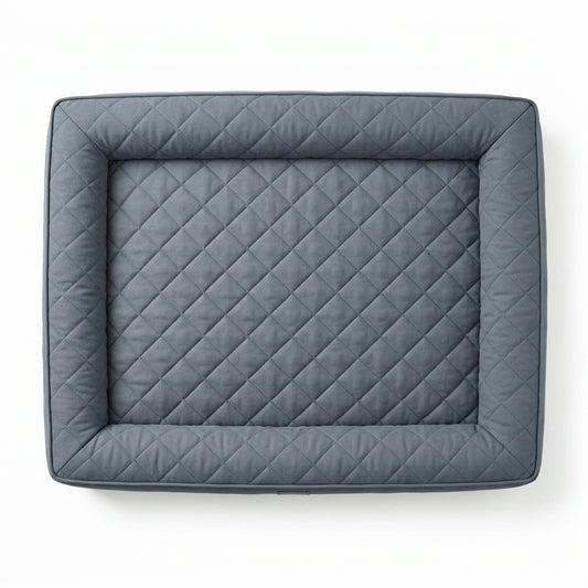 Polyshe Quilted Memory-Foam Bed – Large