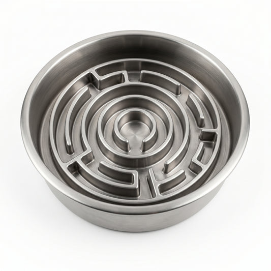 Polyshe Slow-Feed Insert Bowl